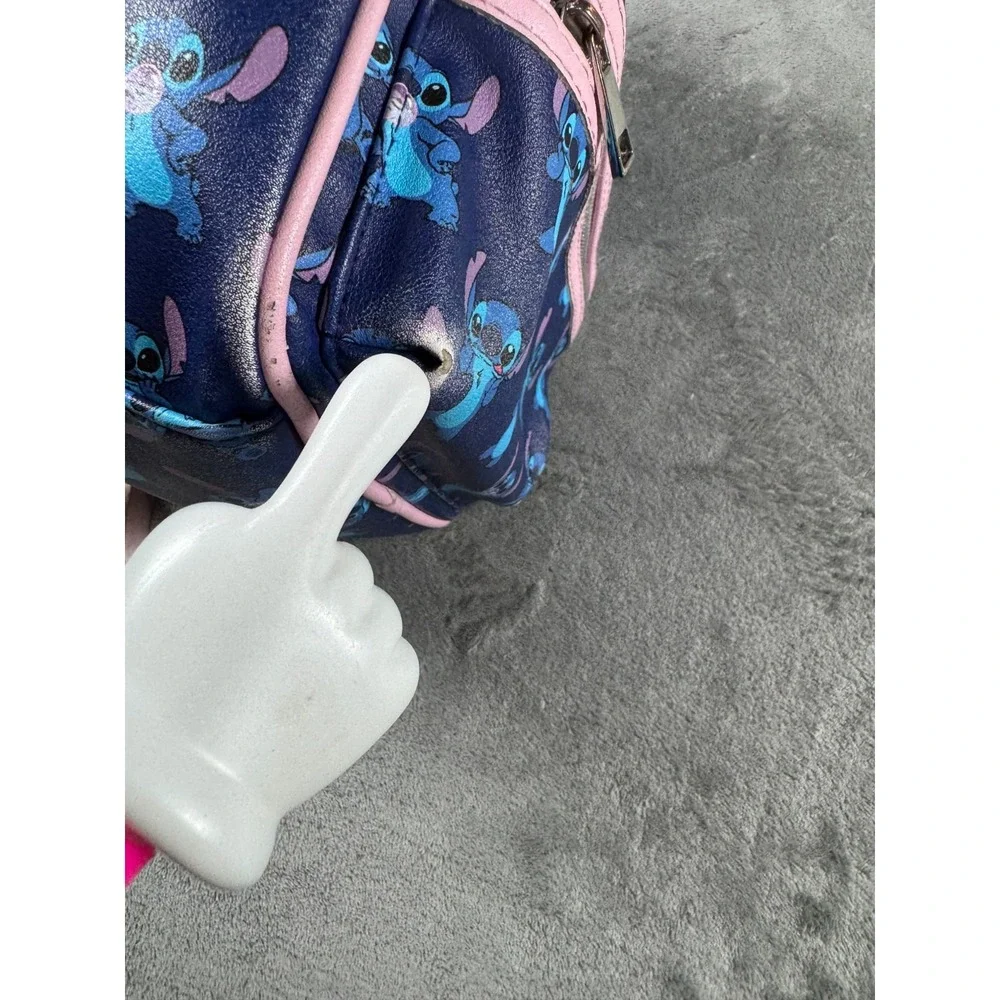 Disney Lilo & Stitch All Over Print Mini Backpack Blue B-83727289